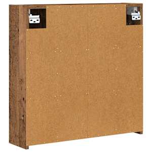 Koupelnová zrcadlová skříň Staré dřevo 63,5 x 16 x 62,5 cm - obrázek 8