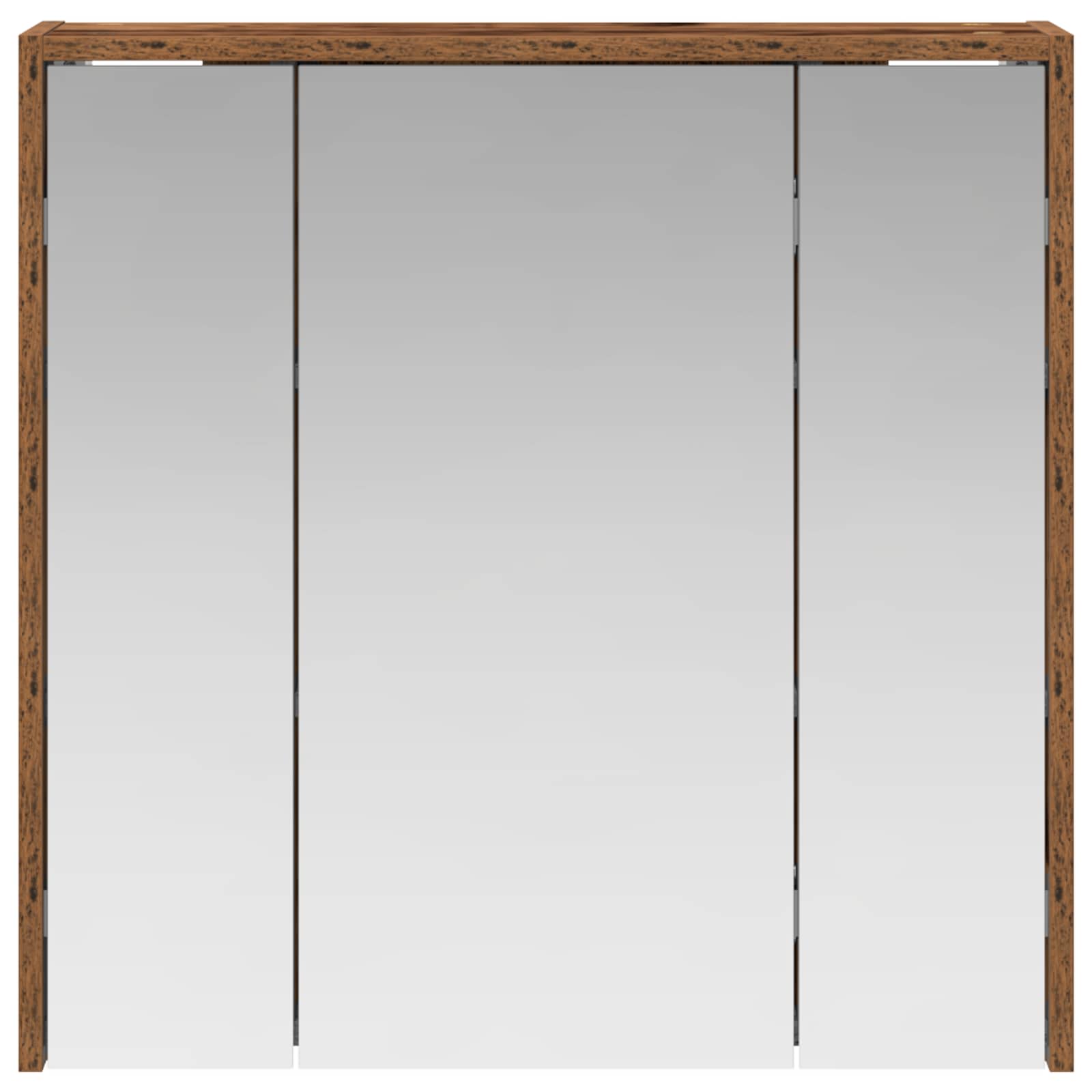 Koupelnová zrcadlová skříň Staré dřevo 63,5 x 16 x 62,5 cm - obrázek 5