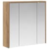 vidaXL Vannitoa peeglikapp Artisani tamme 63,5 x 16 x 62,5 cm