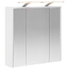 vidaXL Vannitoa peeglikapp Valge 63,5 x 16 x 62,5 cm Tehispuit