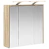 vidaXL Vannitoa peeglikapp Sonoma tamm 63,5 x 16 x 62,5 cm Tehispuit