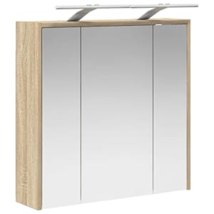 Koupelnová zrcadlová skříň Sonoma dub 63,5 x 16 x 62,5 cm - obrázek 5