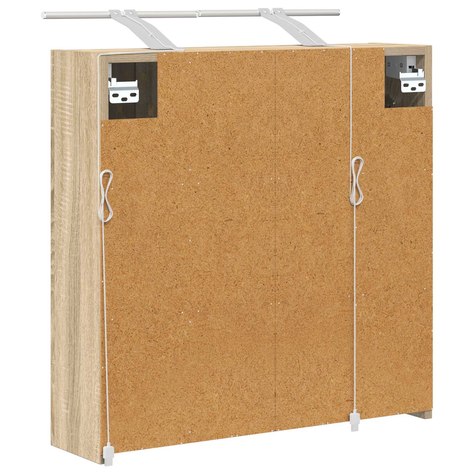 Koupelnová zrcadlová skříň Sonoma dub 63,5 x 16 x 62,5 cm - obrázek 9