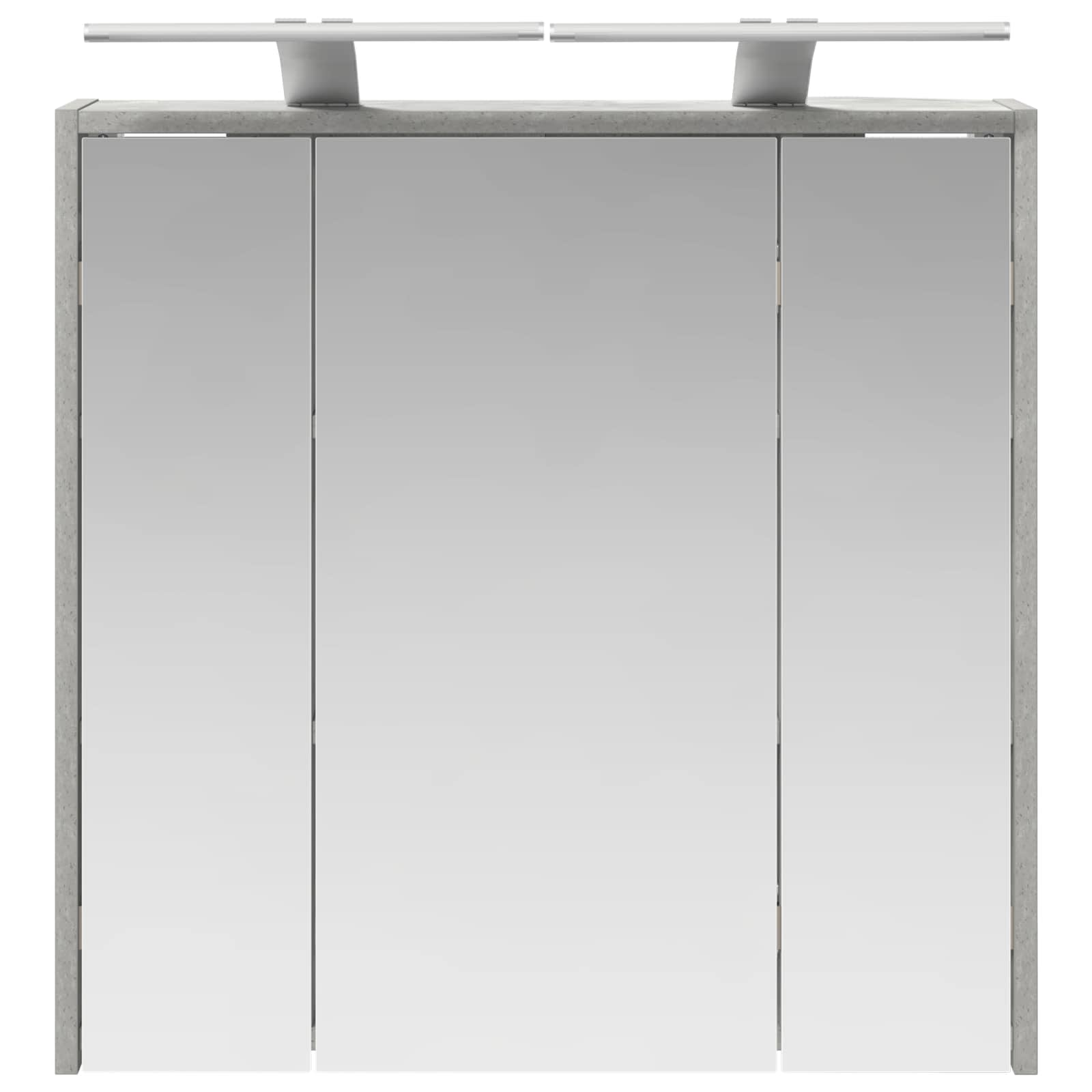 Koupelnová zrcadlová skříň Betonově šedá 63,5 x 16 x 62,5 cm - obrázek 6