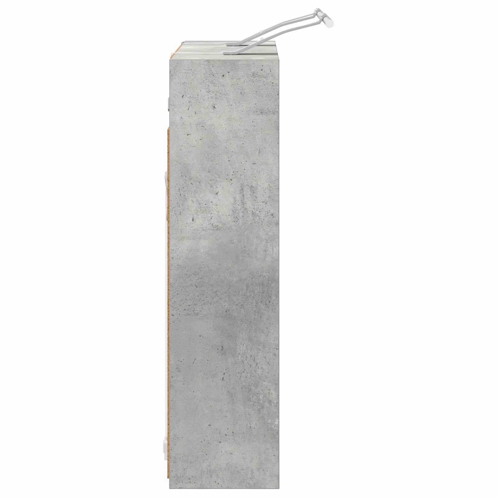 Koupelnová zrcadlová skříň Betonově šedá 63,5 x 16 x 62,5 cm - obrázek 8