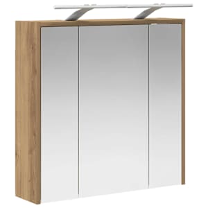 Koupelnová zrcadlová skříň Umělecký dub 63,5 x 16 x 62,5 cm - obrázek 5