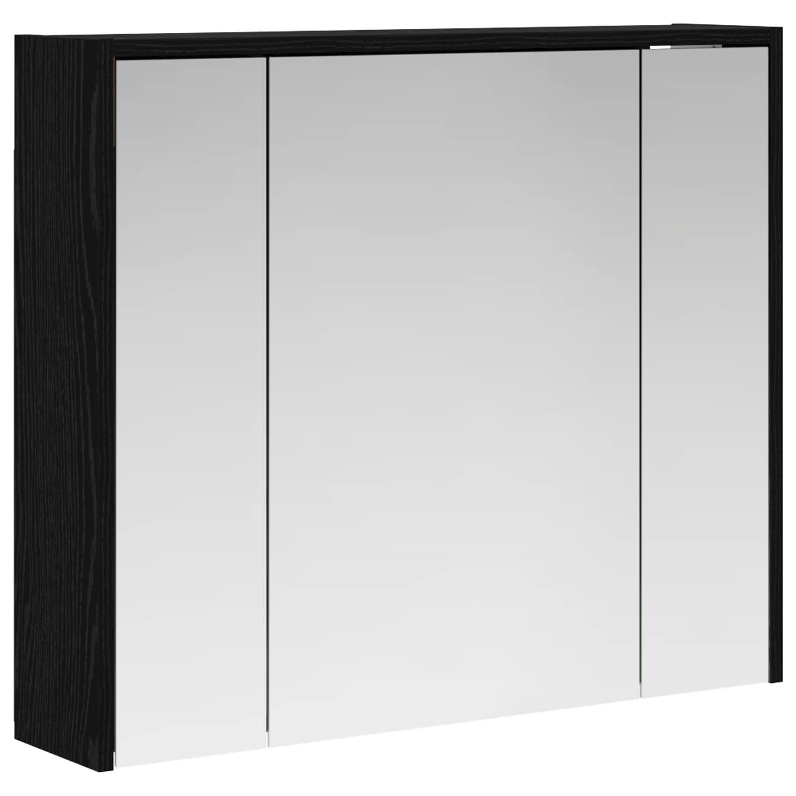 Koupelnová zrcadlová skříň Černý dub 73,5 x 16 x 62,5 cm - obrázek 2