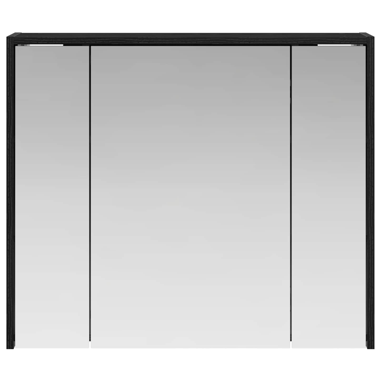 Koupelnová zrcadlová skříň Černý dub 73,5 x 16 x 62,5 cm - obrázek 5