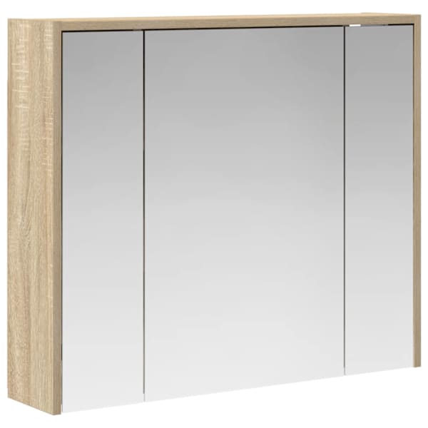 vidaXL Vannitoa peeglikapp Sonoma tamm 73,5 x 16 x 62,5 cm Tehispuit