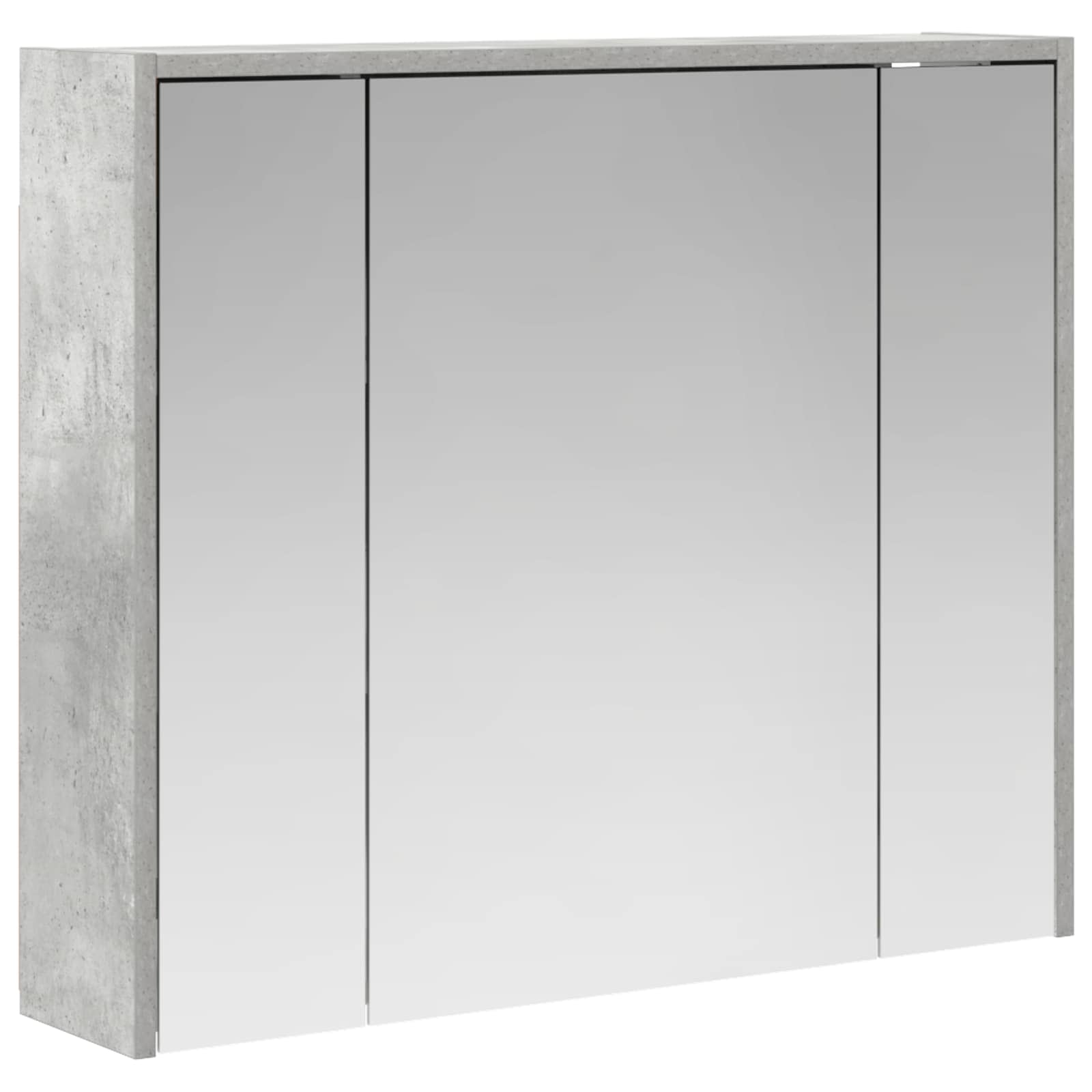 Koupelnová zrcadlová skříň Betonově šedá 73,5 x 16 x 62,5 cm - obrázek 2