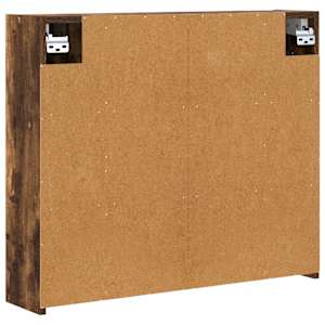 Koupelnová zrcadlová skříň Kouřový dub 73,5 x 16 x 62,5 cm - obrázek 8