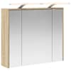 vidaXL Vannitoa peeglikapp Sonoma tamm 73,5 x 16 x 62,5 cm Tehispuit
