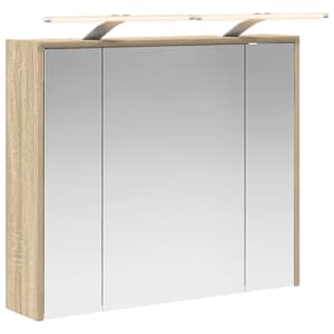 Koupelnová zrcadlová skříň Sonoma dub 73,5 x 16 x 62,5 cm - obrázek 2