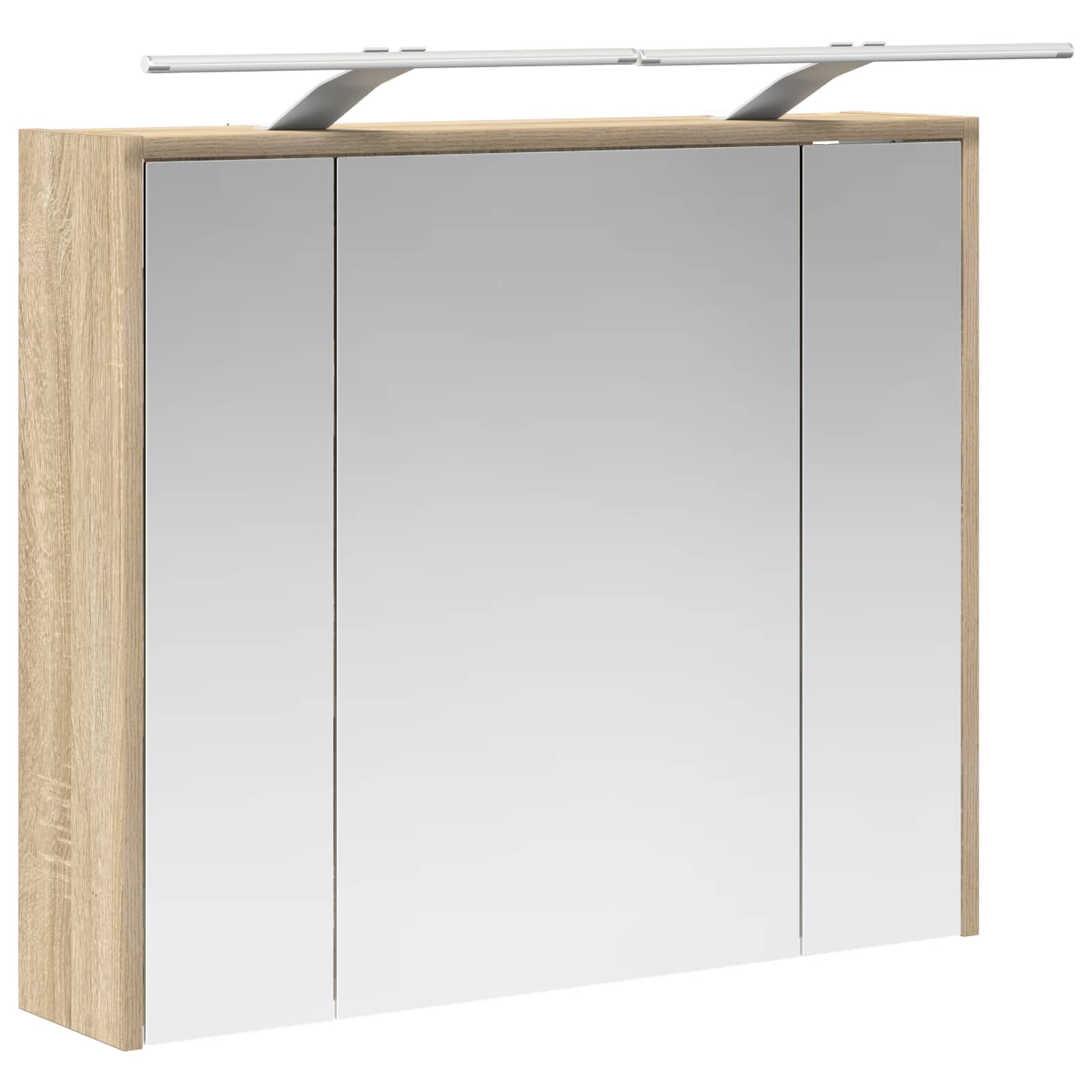 Koupelnová zrcadlová skříň Sonoma dub 73,5 x 16 x 62,5 cm - obrázek 5