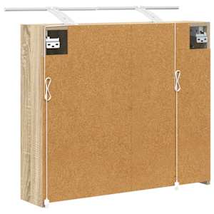 Koupelnová zrcadlová skříň Sonoma dub 73,5 x 16 x 62,5 cm - obrázek 9