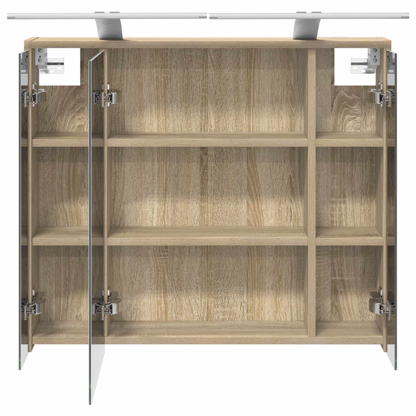 Koupelnová zrcadlová skříň Sonoma dub 73,5 x 16 x 62,5 cm - obrázek 7