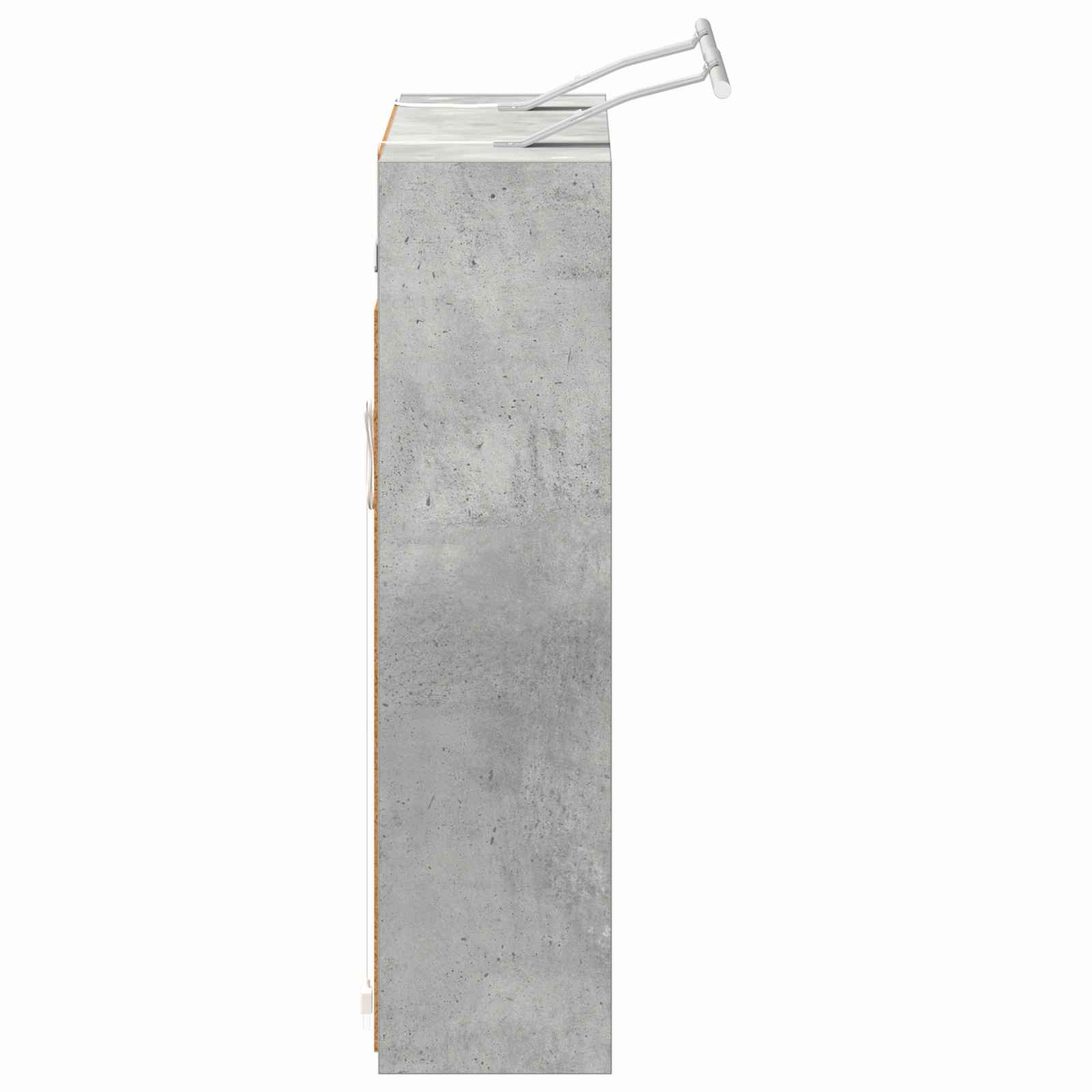 Koupelnová zrcadlová skříň Betonově šedá 73,5 x 16 x 62,5 cm - obrázek 8