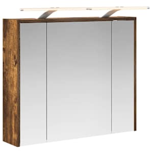 Koupelnová zrcadlová skříň Kouřový dub 73,5 x 16 x 62,5 cm - obrázek 2