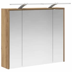 Koupelnová zrcadlová skříň Umělecký dub 73,5 x 16 x 62,5 cm - obrázek 5