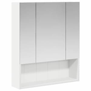 Koupelnová zrcadlová skříň s policí Bílá 60 x 14.5 x 70 cm - obrázek 2
