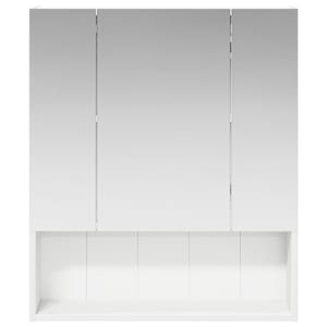 Koupelnová zrcadlová skříň s policí Bílá 60 x 14.5 x 70 cm - obrázek 5
