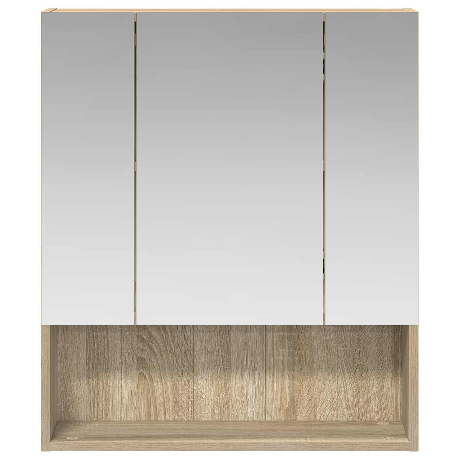 Koupelnová zrcadlová skříň Sonoma dub 60 x 14.5 x 70 cm - obrázek 5