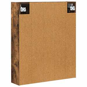 Koupelnová zrcadlová skříň Kouřový dub 60 x 14.5 x 70 cm - obrázek 8
