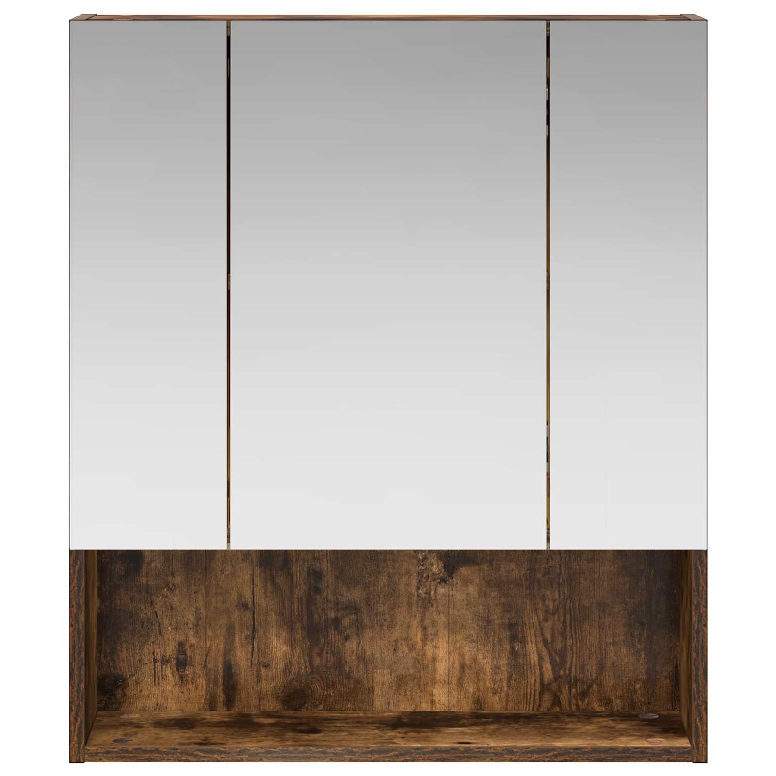 Koupelnová zrcadlová skříň Kouřový dub 60 x 14.5 x 70 cm - obrázek 5
