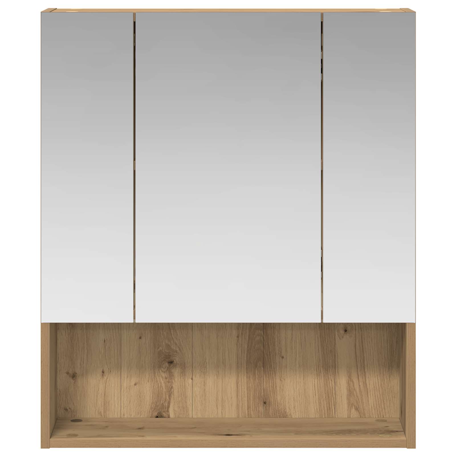 Koupelnová zrcadlová skříň Umělecký dub 60 x 14.5 x 70 cm - obrázek 5