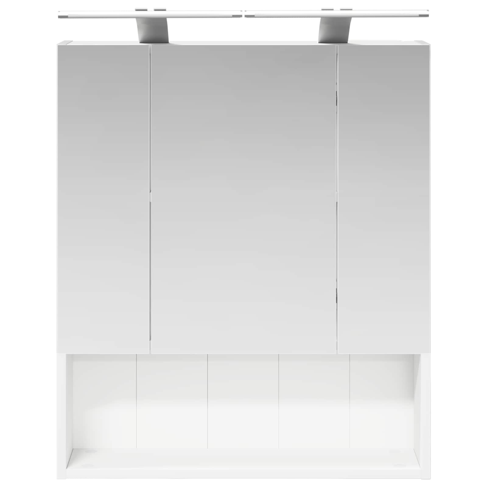 Koupelnová zrcadlová skříň s policí Bílá 60 x 14.5 x 70 cm - obrázek 6