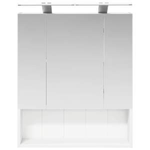 Koupelnová zrcadlová skříň s policí Bílá 60 x 14.5 x 70 cm - obrázek 6