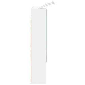 Koupelnová zrcadlová skříň s policí Bílá 60 x 14.5 x 70 cm - obrázek 8