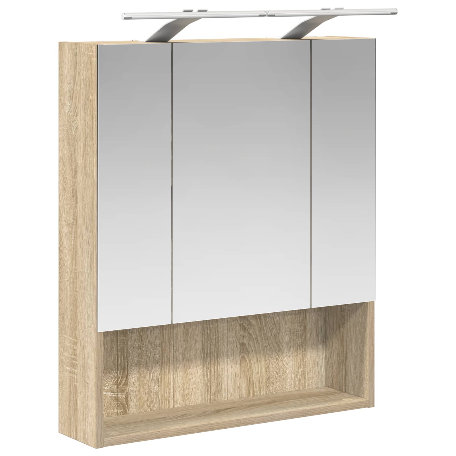 Koupelnová zrcadlová skříň Sonoma dub 60 x 14.5 x 70 cm - obrázek 5