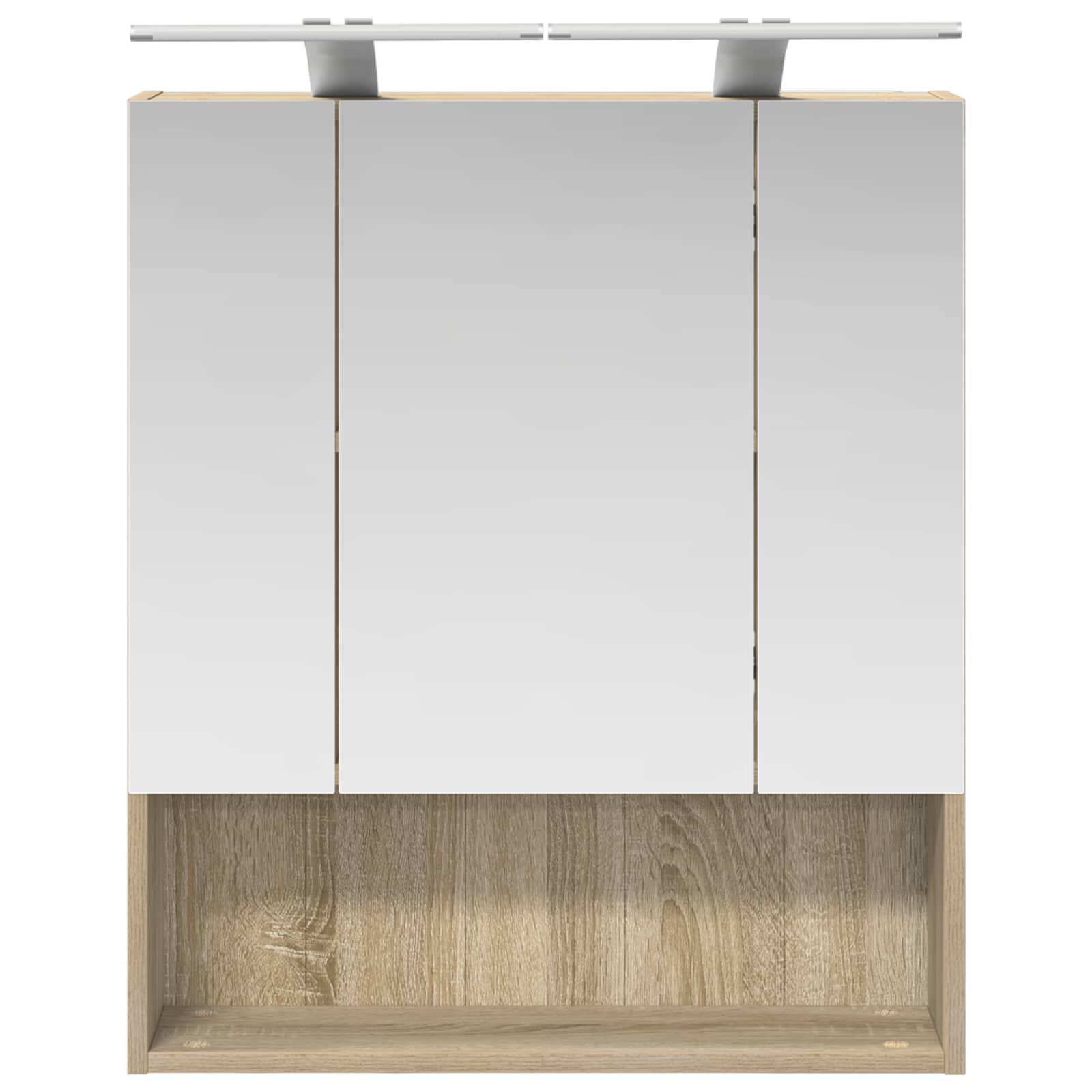 Koupelnová zrcadlová skříň Sonoma dub 60 x 14.5 x 70 cm - obrázek 6