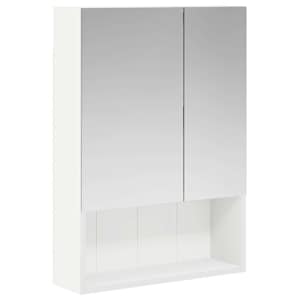 Koupelnová zrcadlová skříň s policí Bílá 50 x 14,5 x 70 cm - obrázek 2