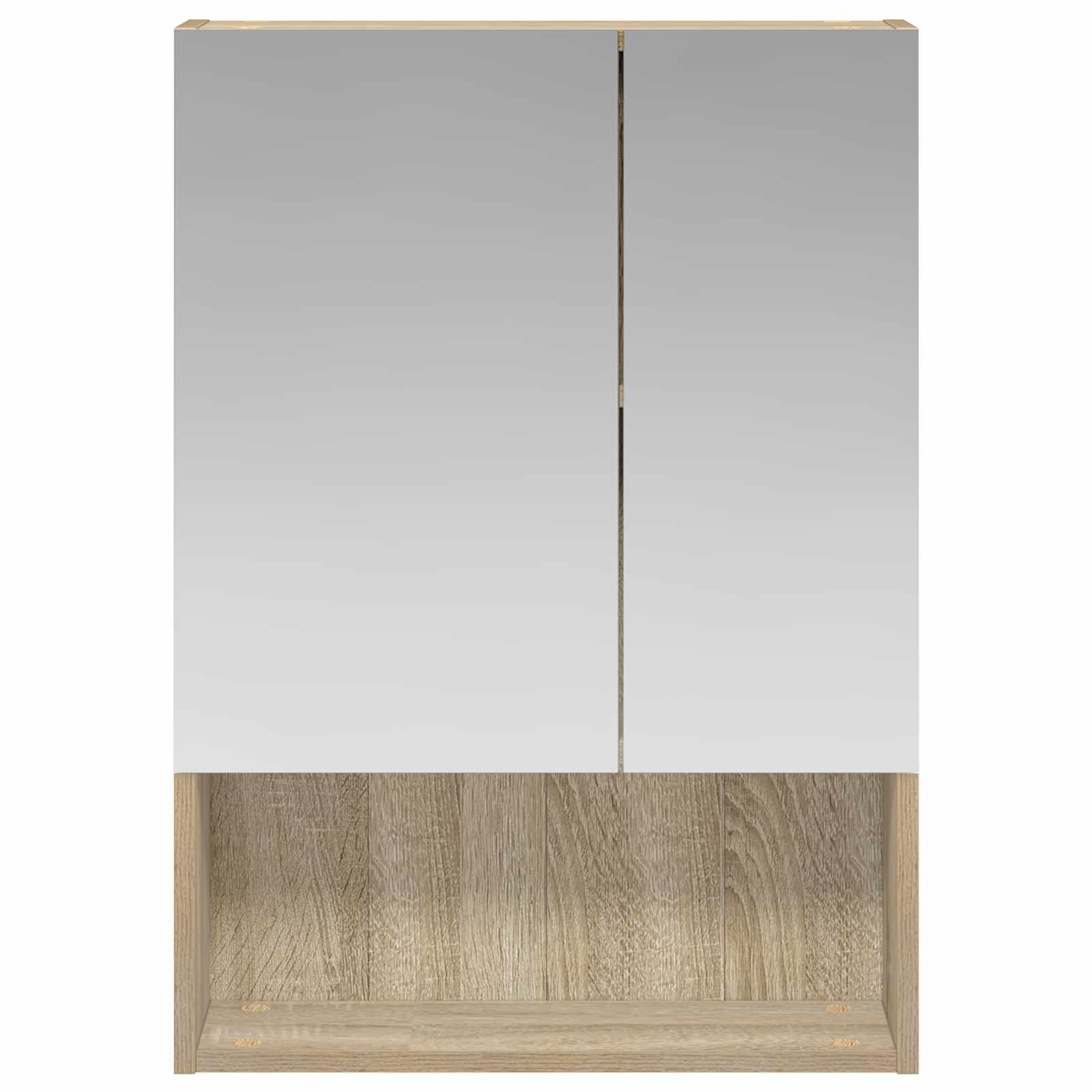 Koupelnová zrcadlová skříň Sonoma dub 50 x 14,5 x 70 cm - obrázek 5