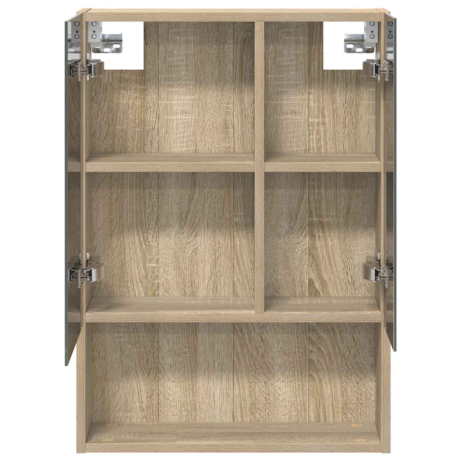 Koupelnová zrcadlová skříň Sonoma dub 50 x 14,5 x 70 cm - obrázek 6