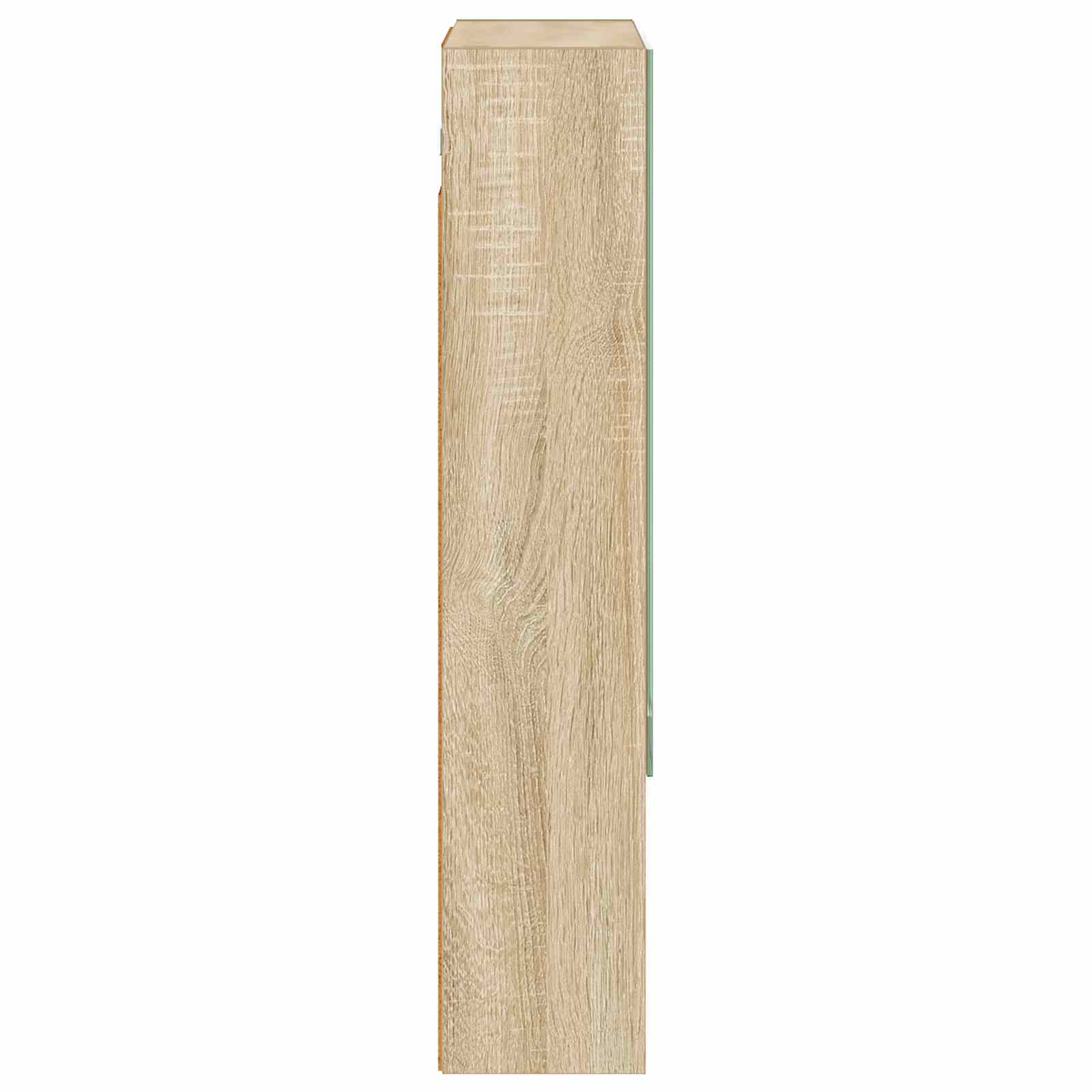 Koupelnová zrcadlová skříň Sonoma dub 50 x 14,5 x 70 cm - obrázek 7