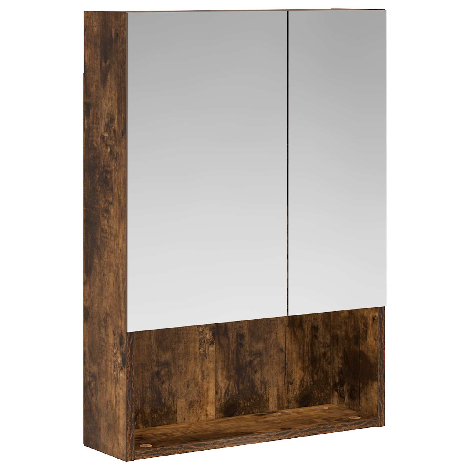 Koupelnová zrcadlová skříň Kouřový dub 50 x 14,5 x 70 cm - obrázek 2