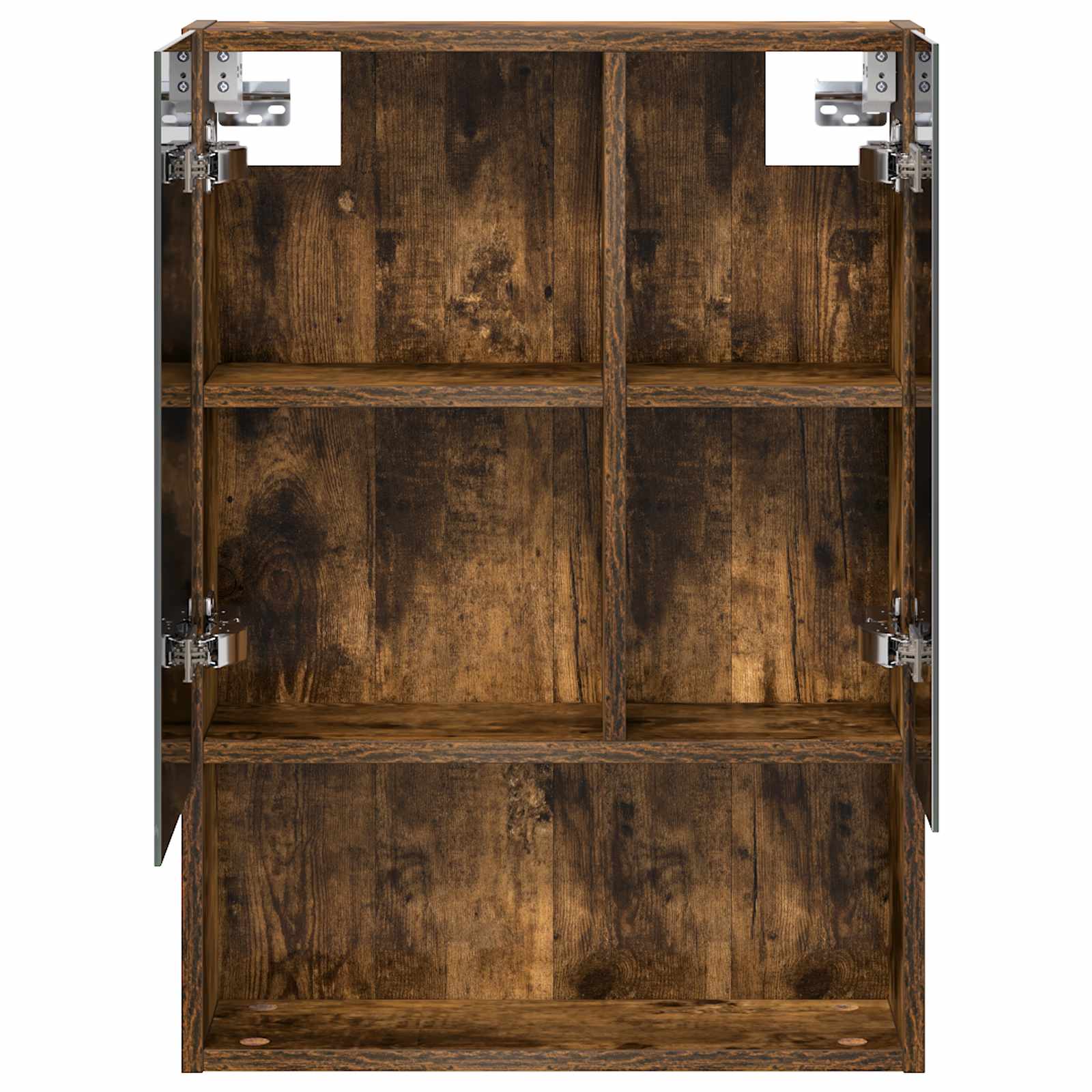 Koupelnová zrcadlová skříň Kouřový dub 50 x 14,5 x 70 cm - obrázek 6