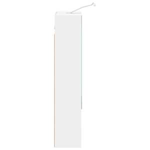 Koupelnová zrcadlová skříň s policí Bílá 50 x 14,5 x 70 cm - obrázek 8
