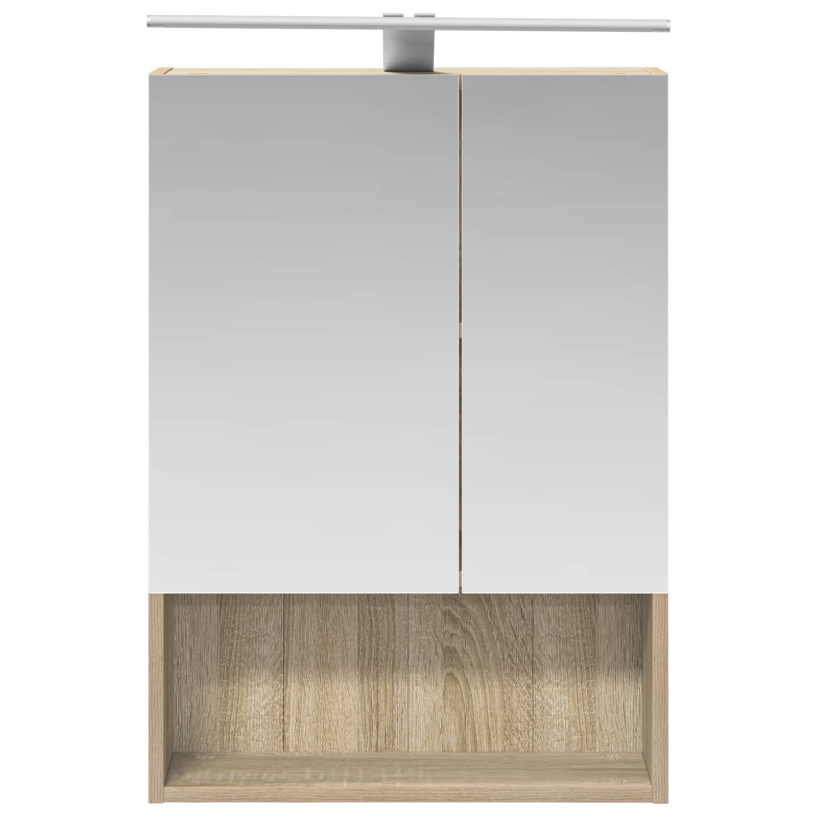 Koupelnová zrcadlová skříň Sonoma dub 50 x 14,5 x 70 cm - obrázek 6