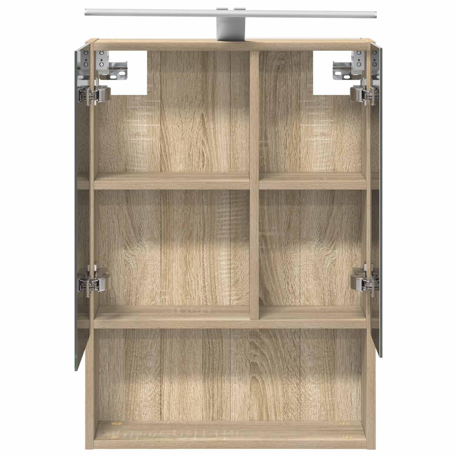 Koupelnová zrcadlová skříň Sonoma dub 50 x 14,5 x 70 cm - obrázek 7