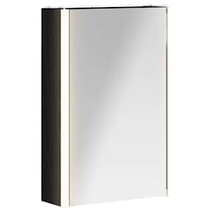 Koupelnová zrcadlová skříň Černý dub 33 x 11,5 x 50 cm - obrázek 2