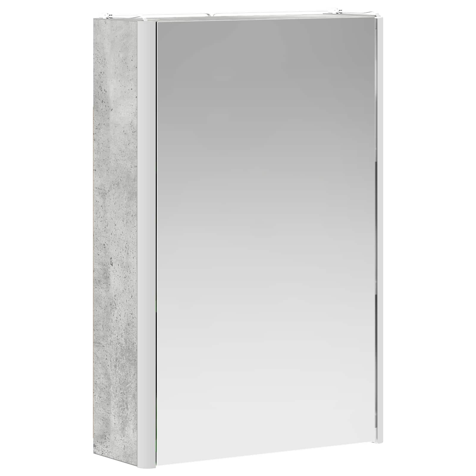 Koupelnová zrcadlová skříň Betonově šedá 33 x 11,5 x 50 cm - obrázek 5