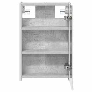 Koupelnová zrcadlová skříň Betonově šedá 33 x 11,5 x 50 cm - obrázek 7