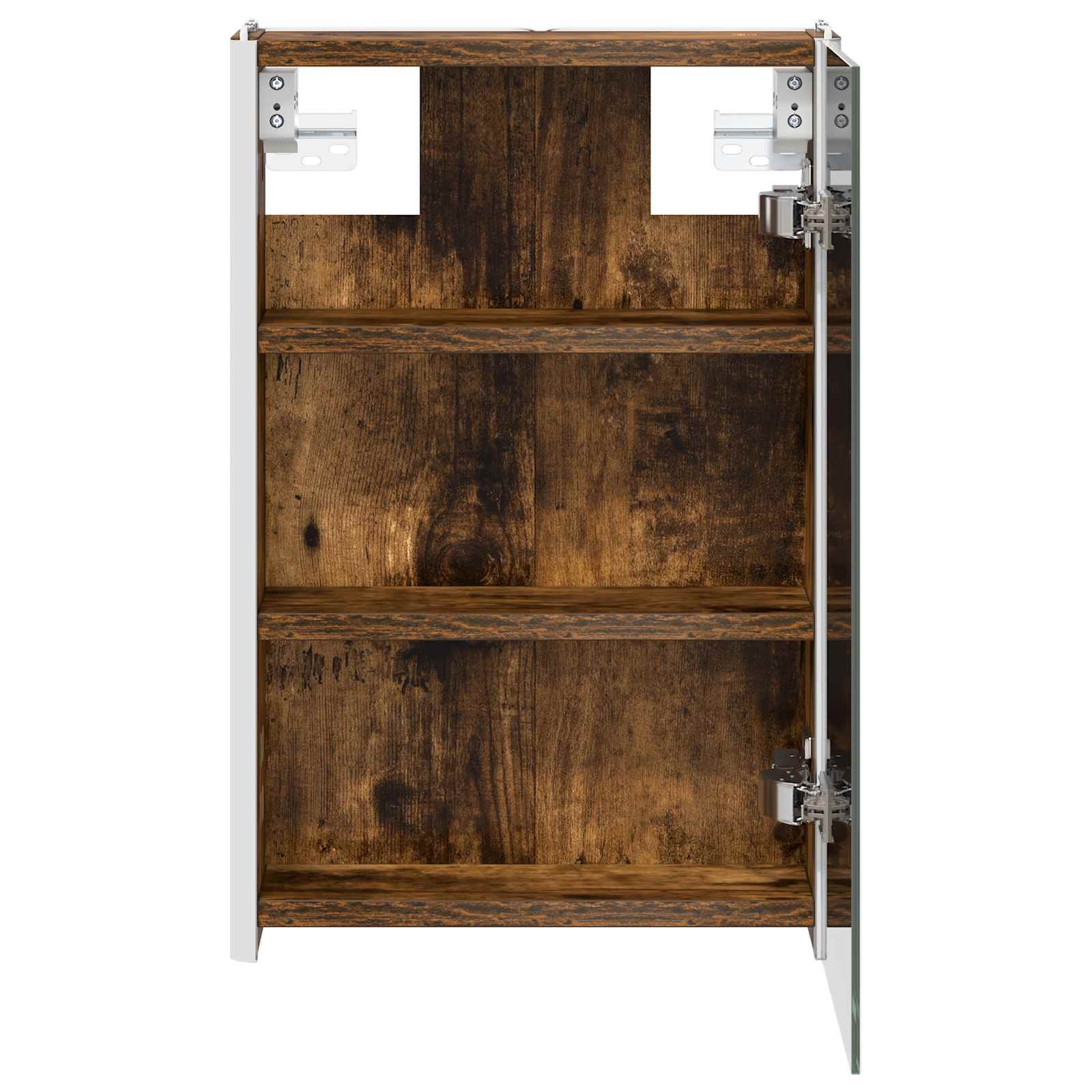 Koupelnová zrcadlová skříň Kouřový dub 33 x 11,5 x 50 cm - obrázek 7
