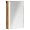 vidaXL Vannitoa peeglikapp Vana puit 33 x 11,5 x 50 cm Tehispuit