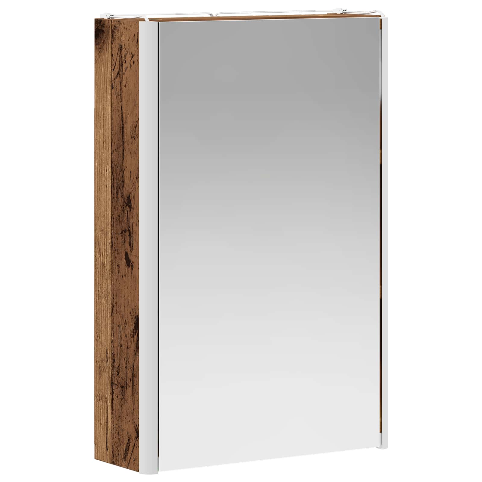 Koupelnová zrcadlová skříň Staré dřevo 33 x 11,5 x 50 cm - obrázek 5