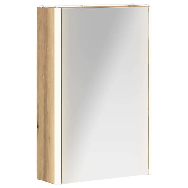 vidaXL Vannitoa peeglikapp Artisani tamme 33 x 11,5 x 50 cm Tehispuit